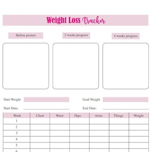 Gewichtsverlust tracker