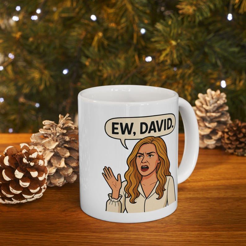 Ew David Schitts Creek Coffee Mug - Thumbnail 4