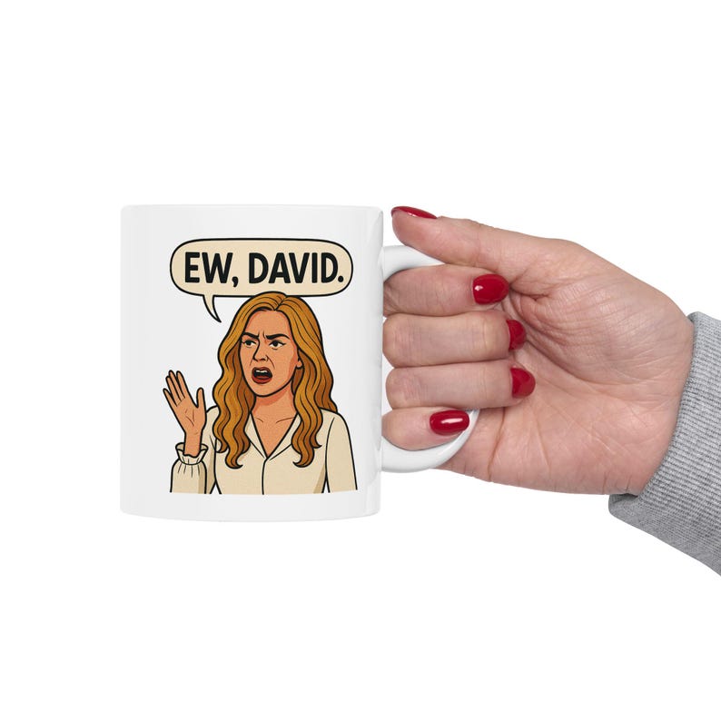 Ew David Schitts Creek Coffee Mug - Thumbnail 3
