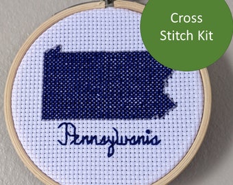 Kit de punto de cruz de Pensilvania