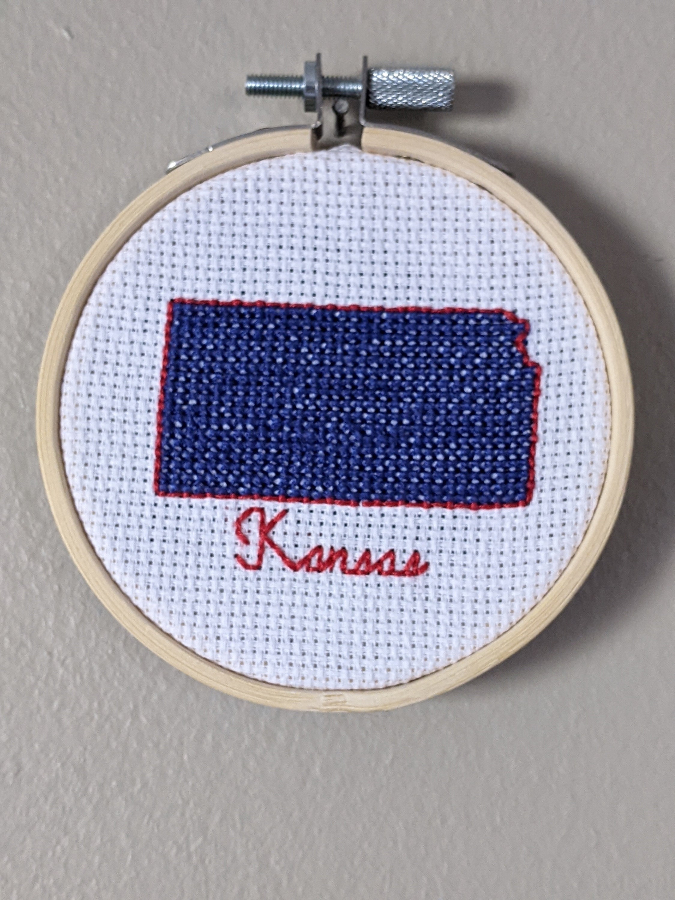 Kansas Cross Stitch Pattern (PDF Pattern Only) - Etsy
