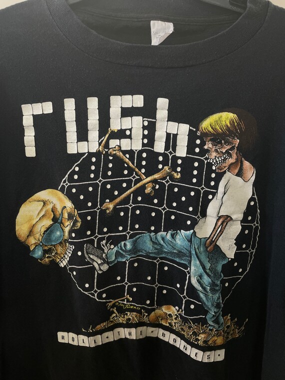 1990s RUSH Roll the Bones Tee - Etsy Canada