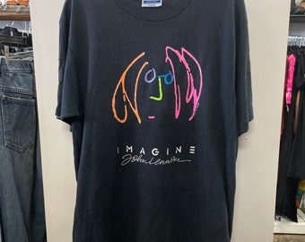 Vintage 1997 John Lennon Imagine Shirt - Etsy