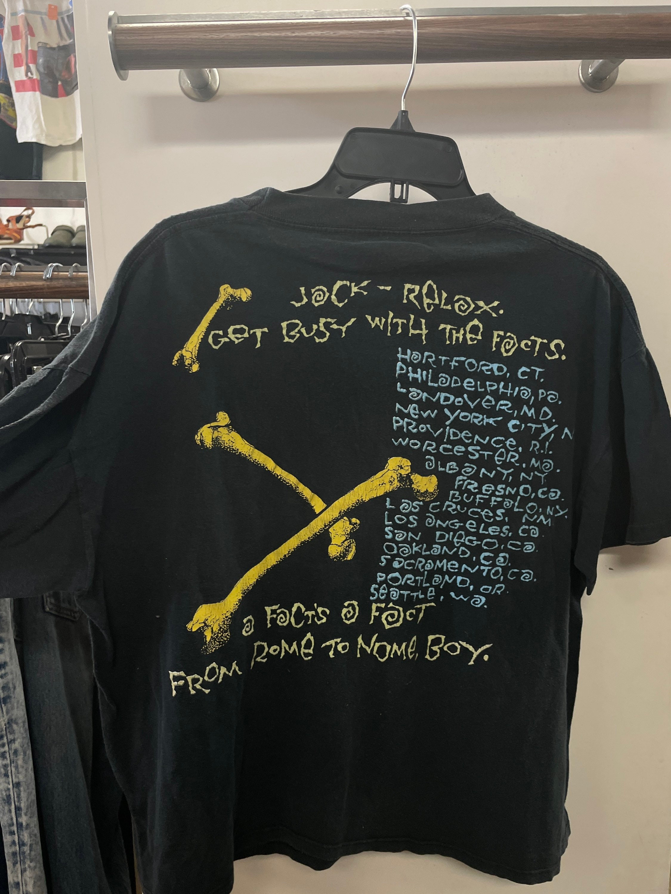 1990s RUSH Roll the Bones Tee - Etsy