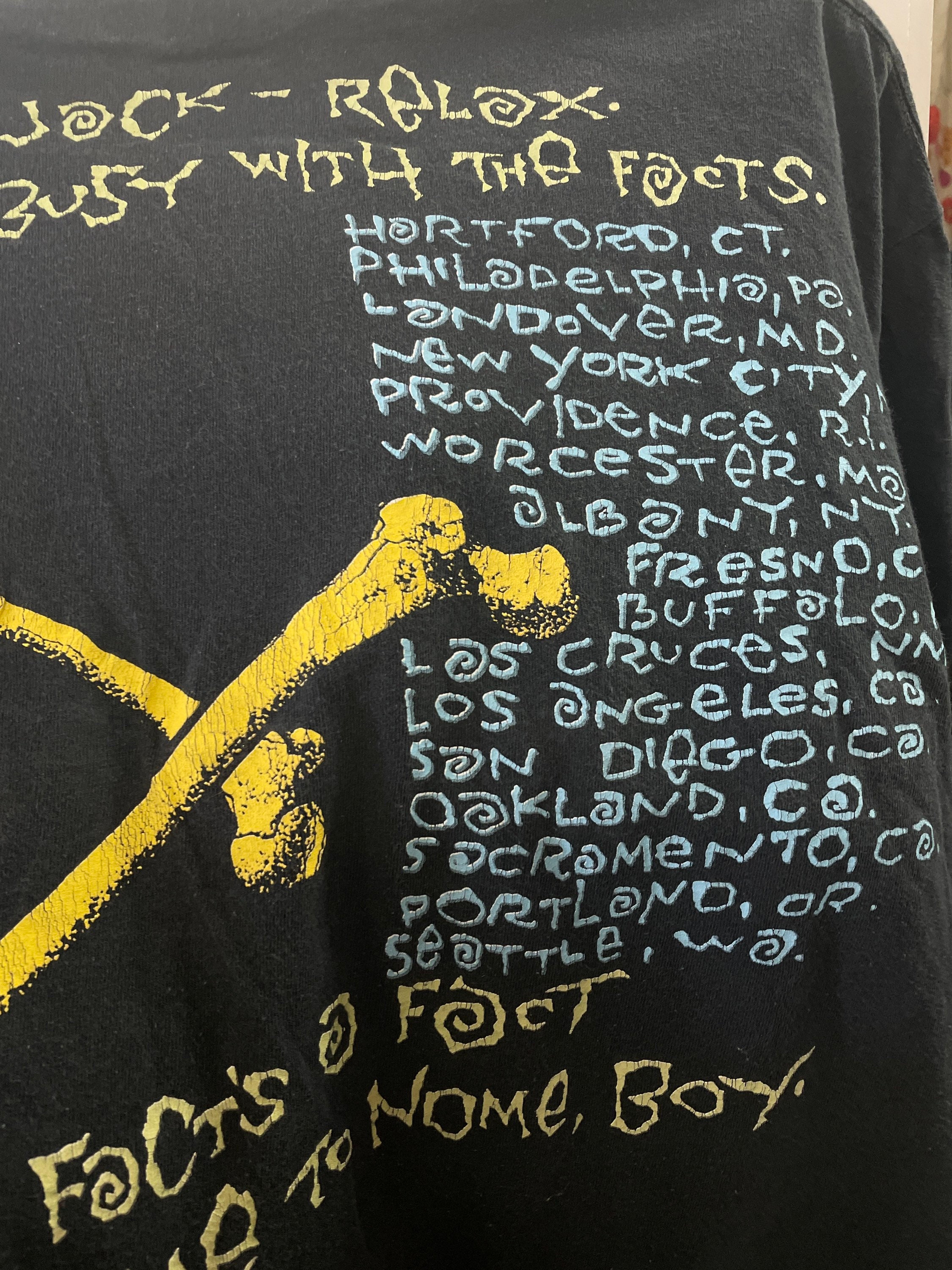 1990s RUSH Roll the Bones Tee - Etsy
