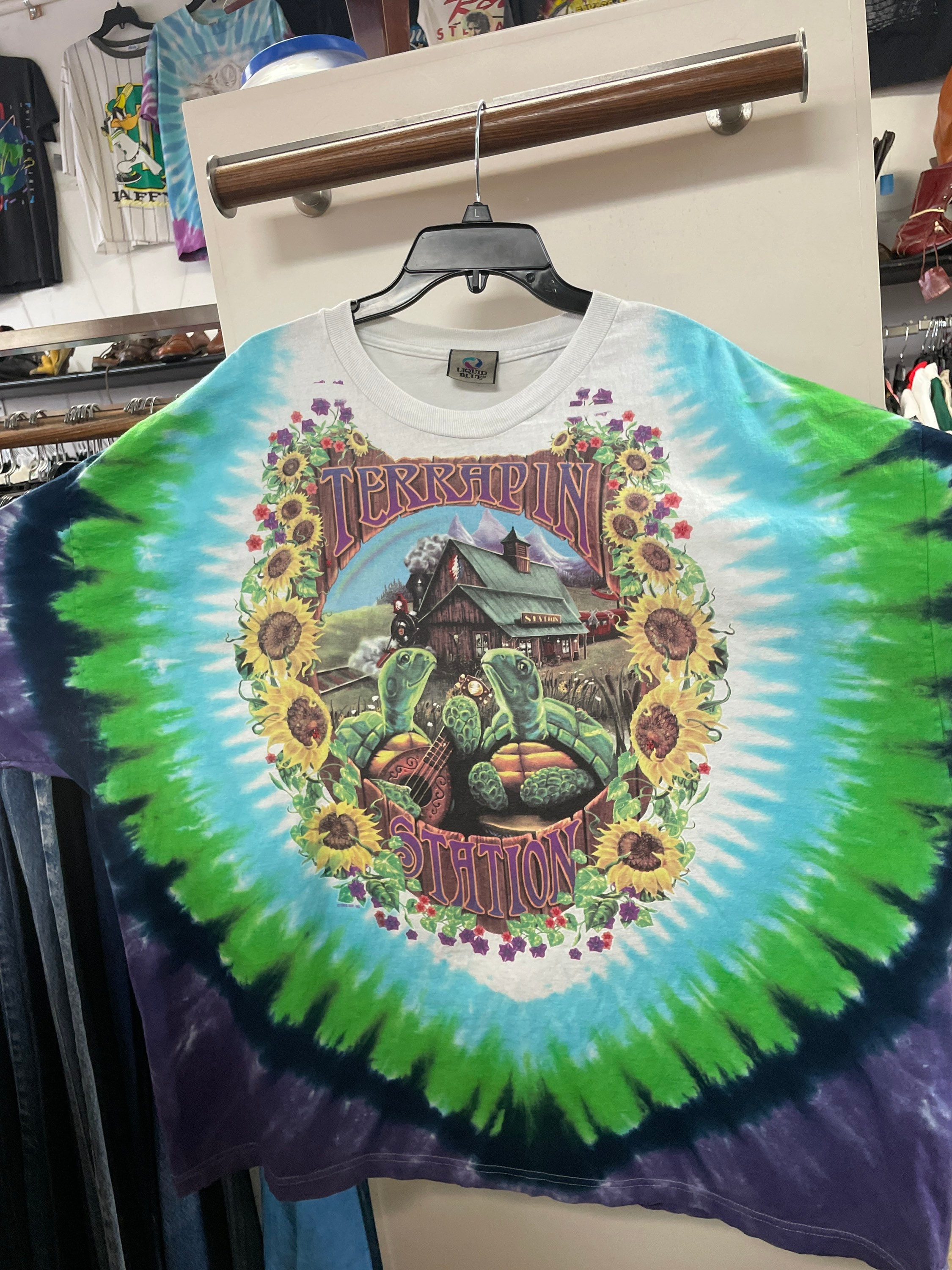 1999 Grateful Dead Tye Dye Terrapin Station Tee - Etsy