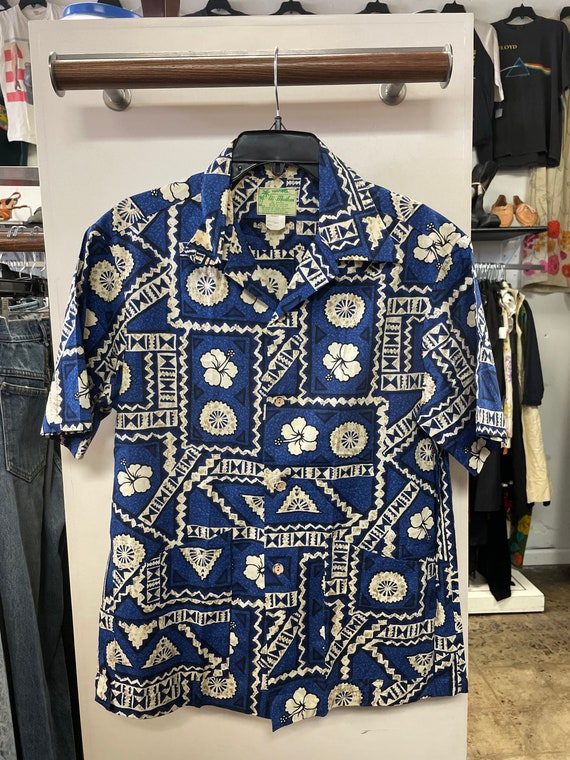 1960s Ui-Maikai Hawaiian Button Down DEADSTOCK