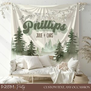 Custom Bachelorette Destination Backdrop, Hiking Bridal Shower ...