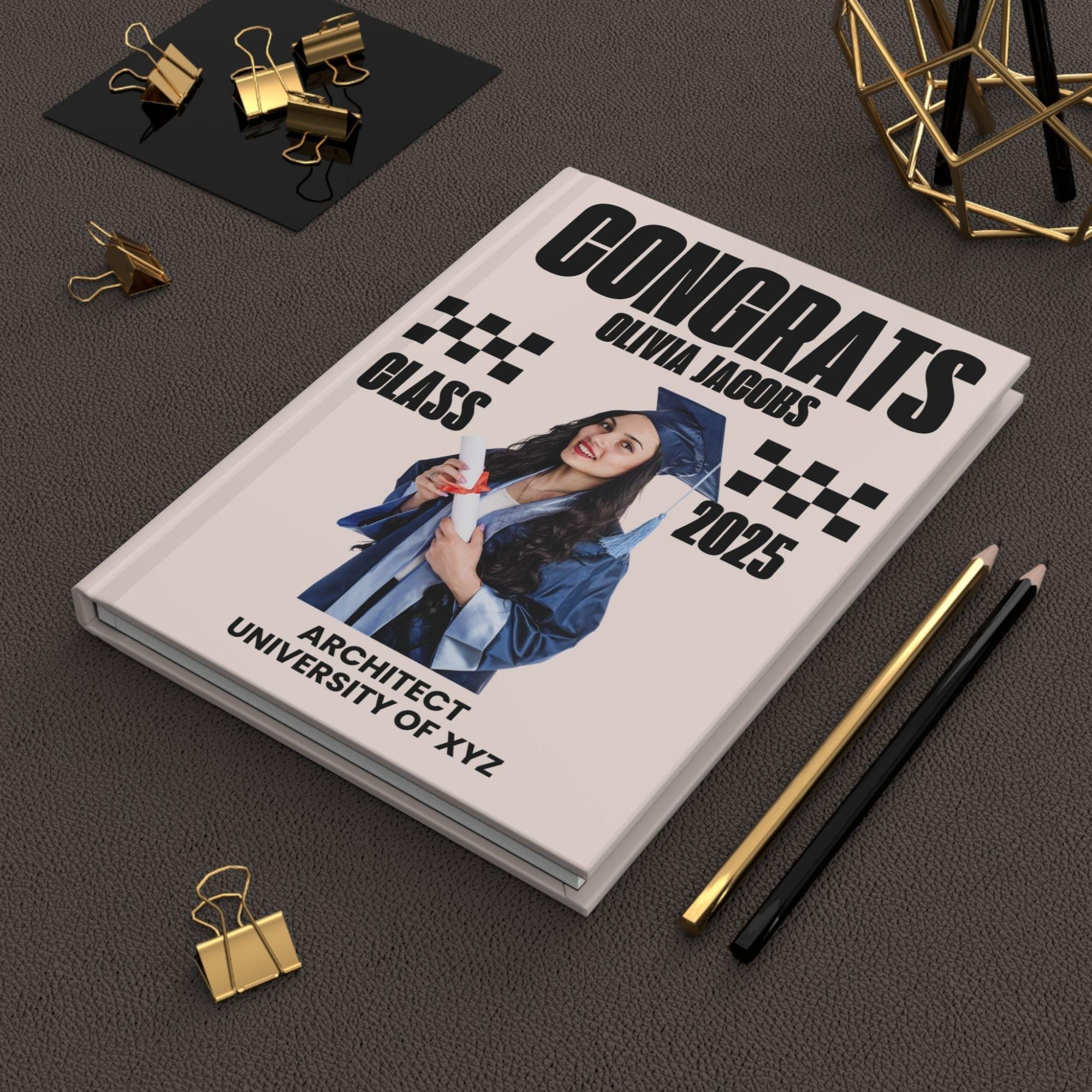 Custom Graduation Photo Journal, Daughter Grad Gift From Mom, Senior ...