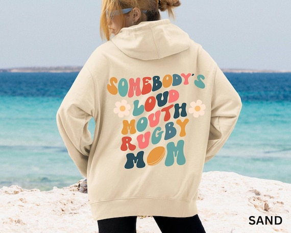 Rugby mum hoodie 2025