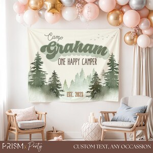 Graham Backdrop Custom Bachelorette Destination Backdrop, Hiking Bridal Shower ...