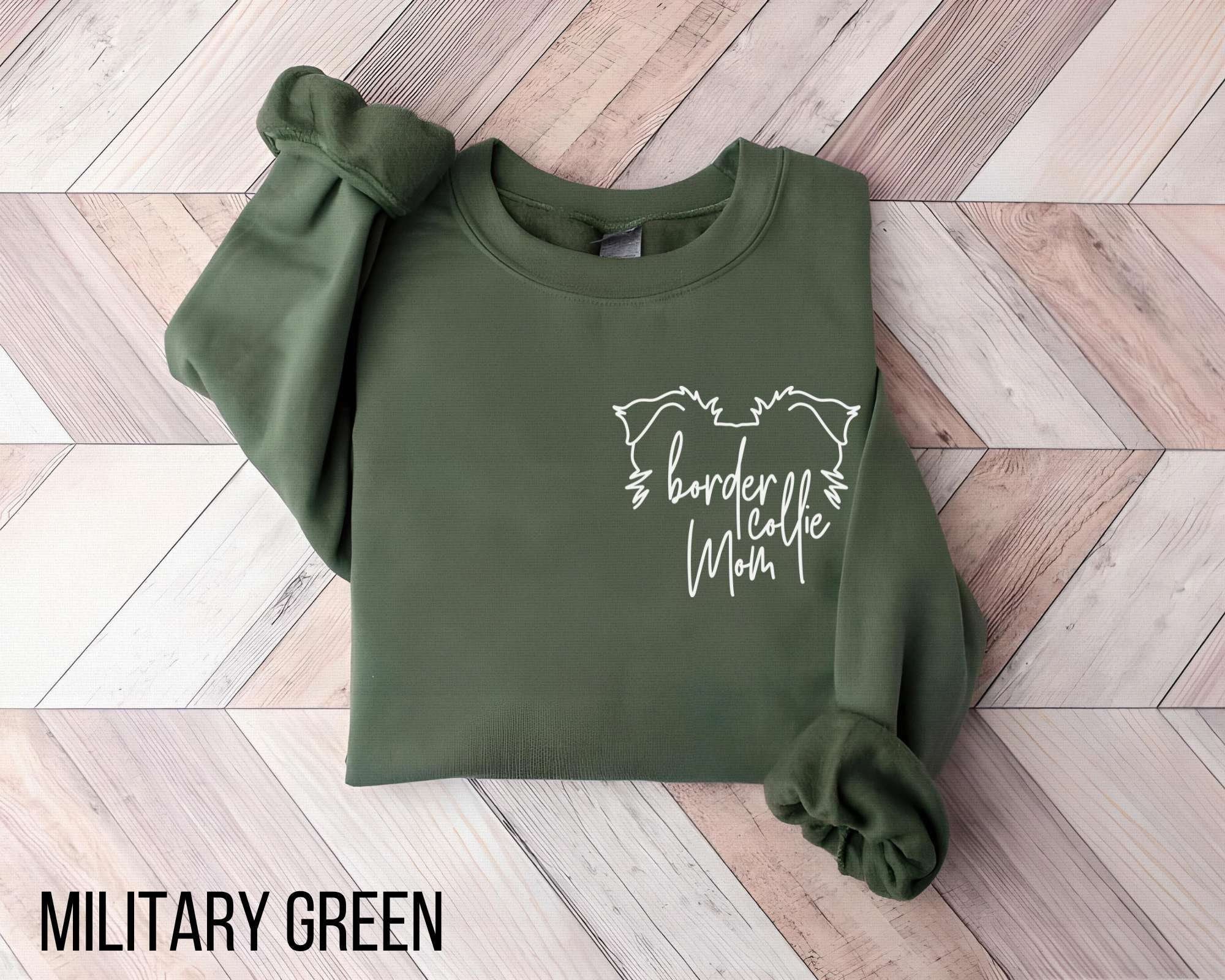 Sweat-shirt Pour Chien – Motif Border Collie – Taille Régulière, Unisexe Adulte