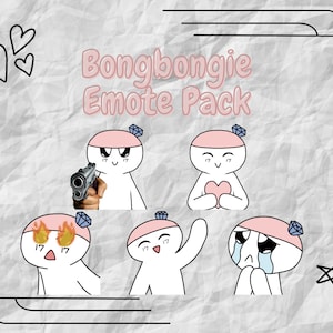 Bongbongie Emote Pack | Twitch Emotes