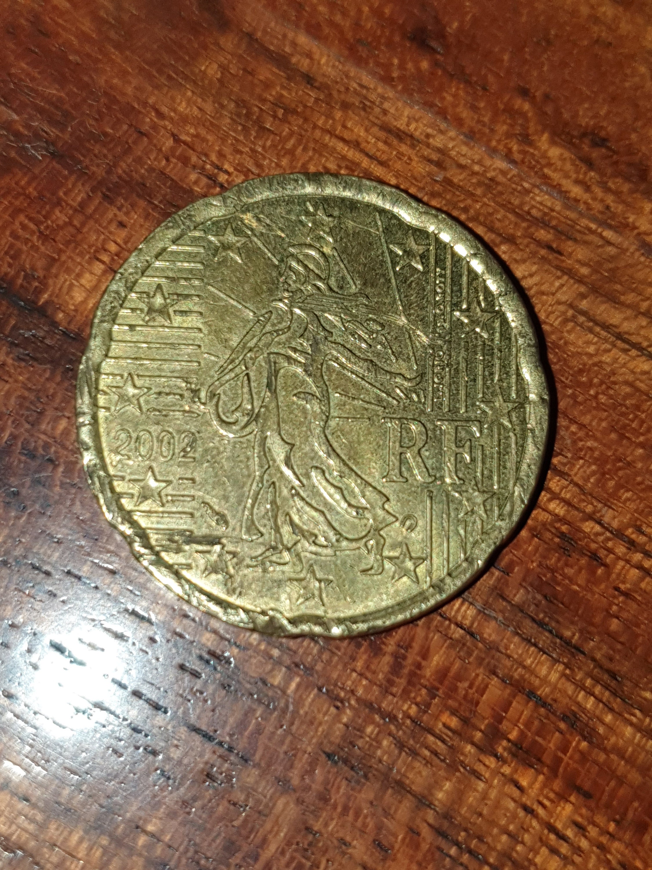 2001 france euro 50 cent coin - Etsy 日本