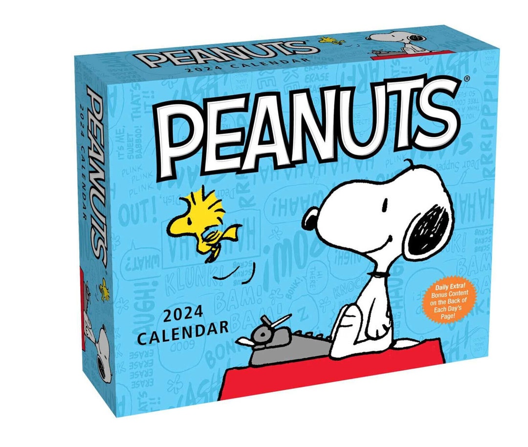 Andrews Mcmeel Peanuts 2024 Daytoday Calendar Etsy