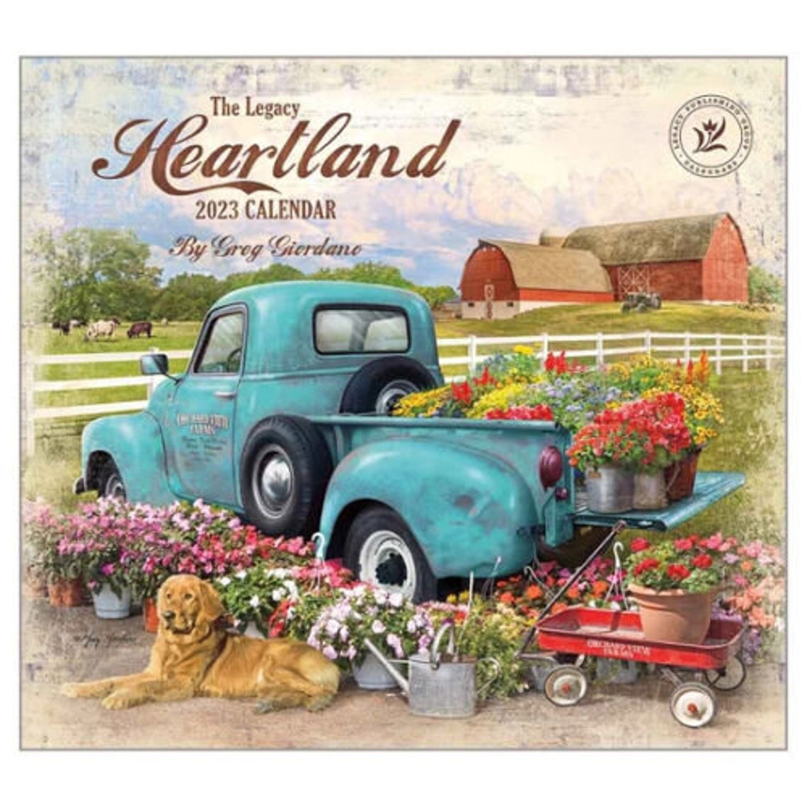 Legacy 2023 Heartland Wall Calendar Etsy