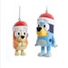 Set of 2 Bluey™ and Bingo Ornaments 