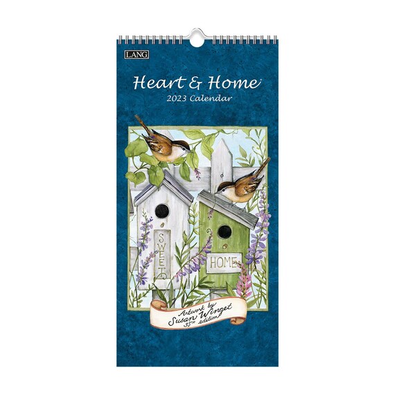Lang Calendar 2023 Lang Heart & Home 2023 Vertical Wall Calendar Etsy