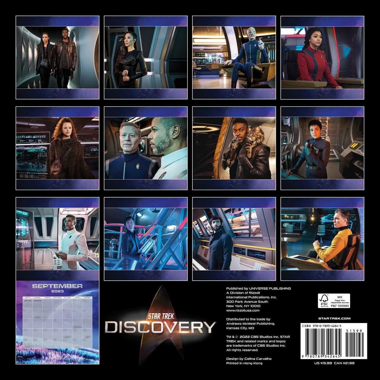 Universe Star Trek: Discovery 2023 Wall Calendar - Etsy Ireland