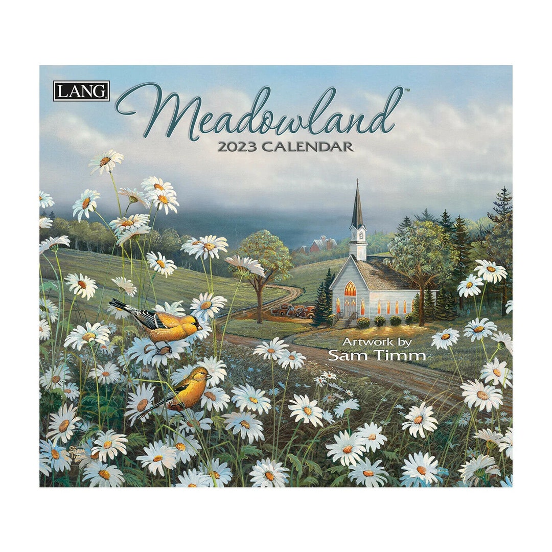 Lang Meadowland 2023 Wall Calendar Etsy