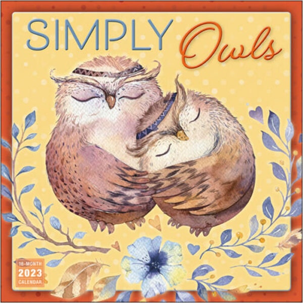 Owl Wall Calendar Etsy