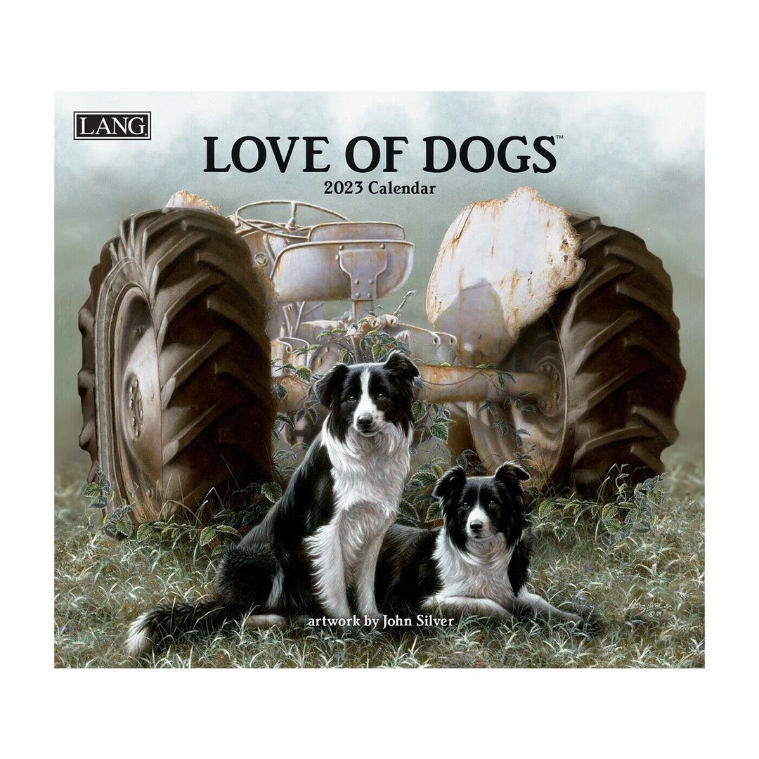 Lang Love of Dogs 2023 Wall Calendar Etsy