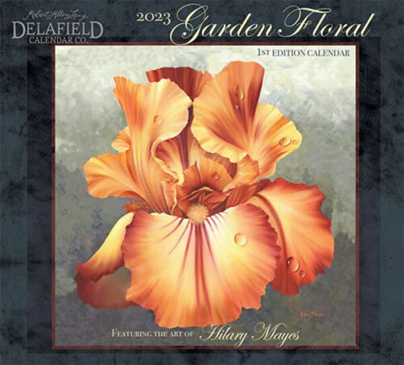 Delafield 2023 Garden Floral Wall Calendar Etsy