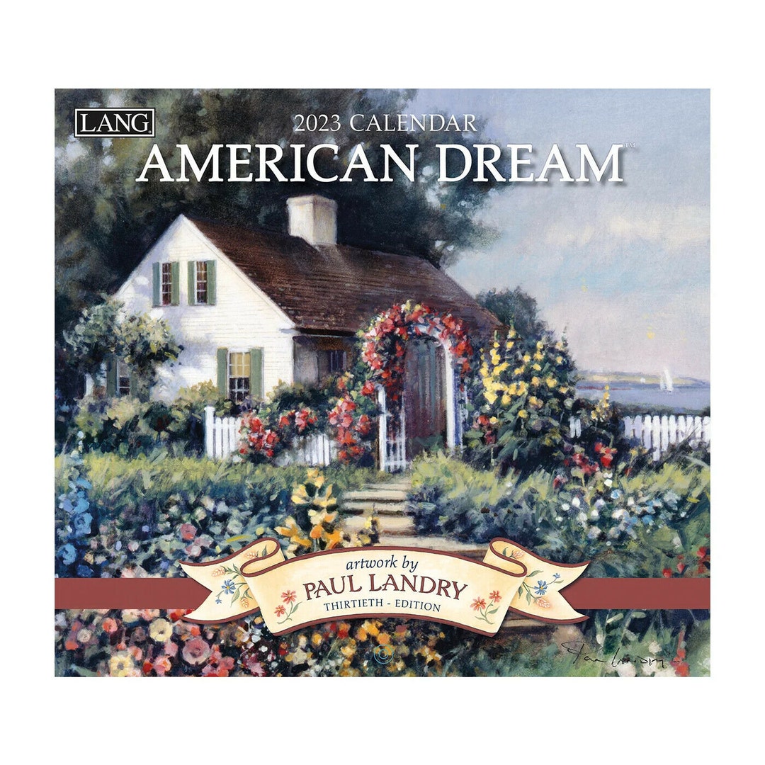Lang American Dream 2023 Wall Calendar Etsy