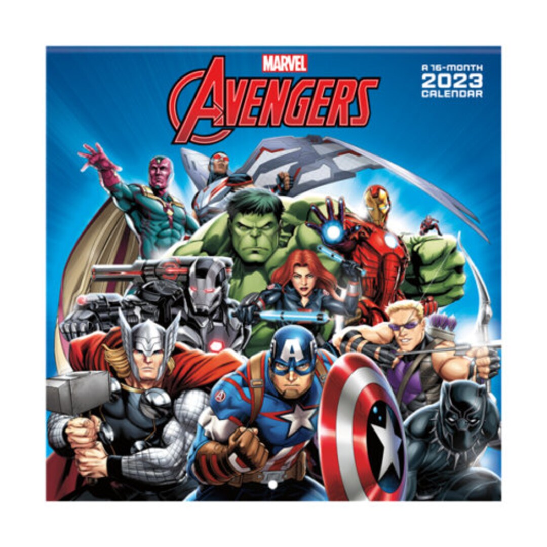 Trends International 2023 Marvel Avengers Wall Calendar Etsy UK