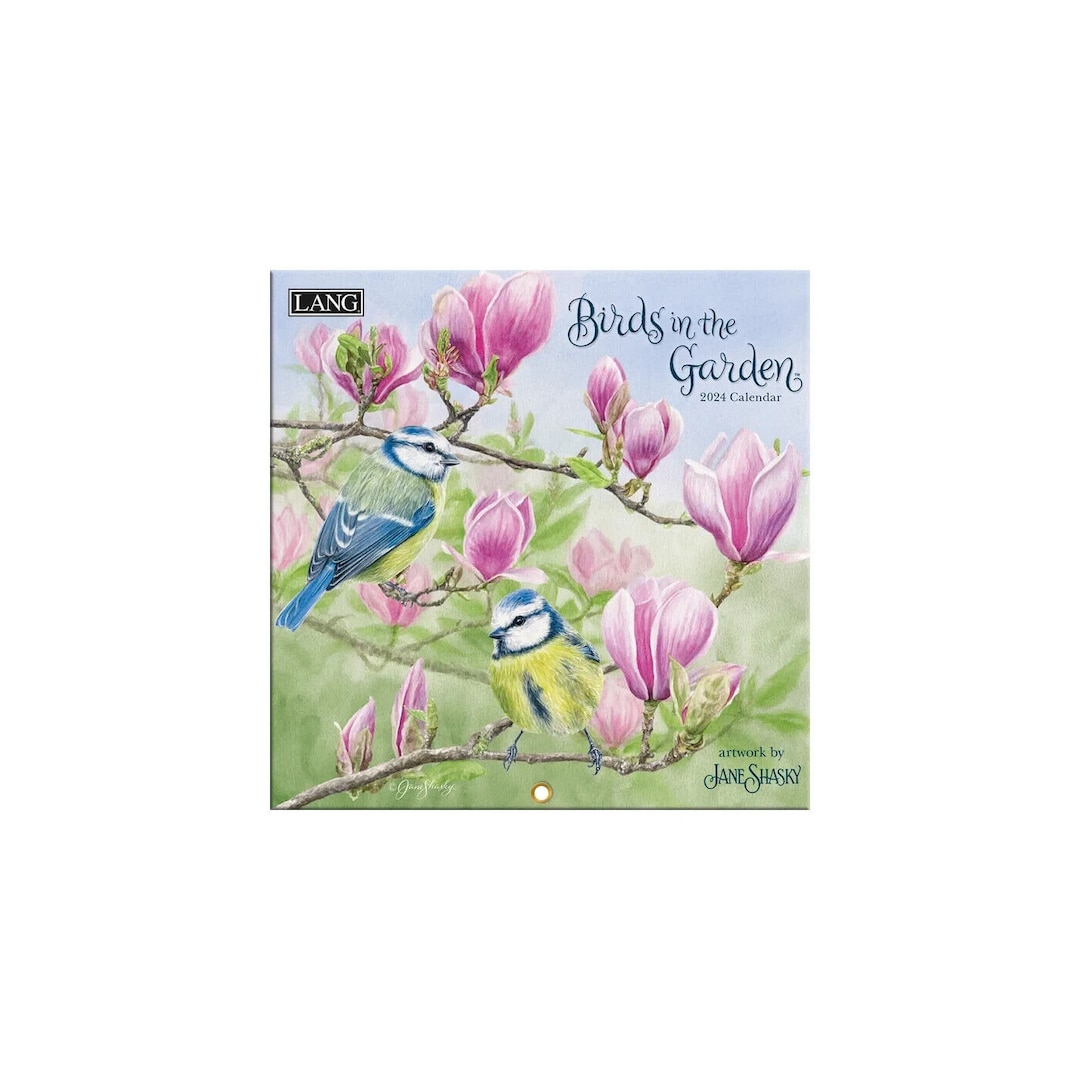 Lang Birds in the Garden 2024 Mini Wall Calendar Etsy