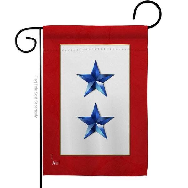Blue Star Flag Etsy