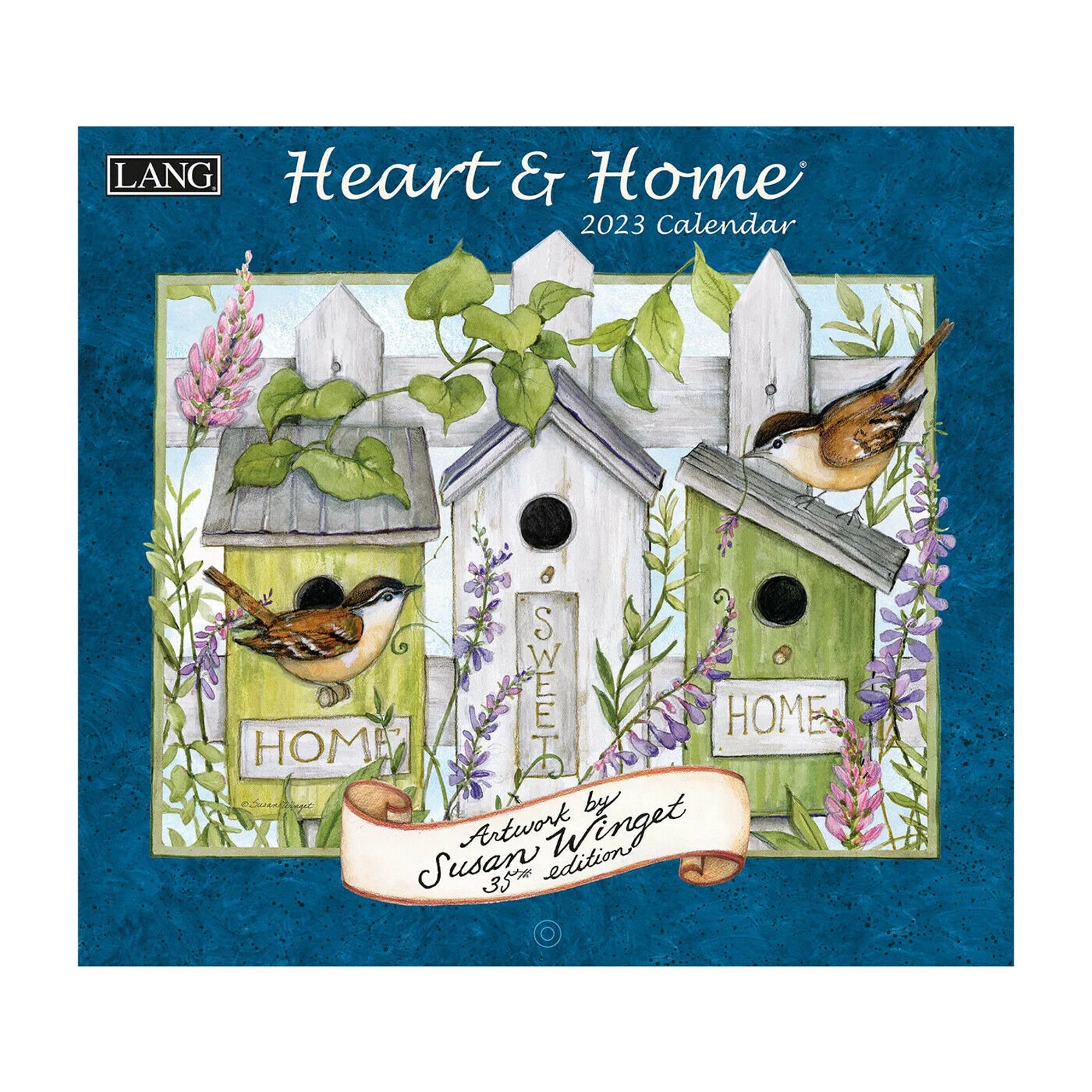 Lang Heart & Home 2023 Wall Calendar Etsy Ireland