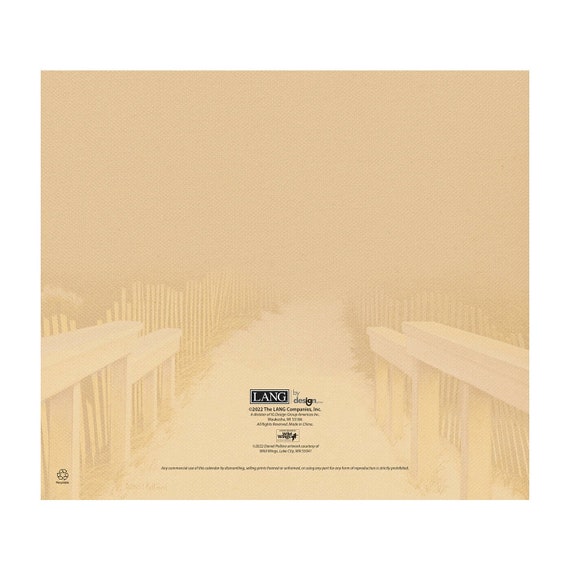 Lang Seaside 2023 Wall Calendar - Etsy