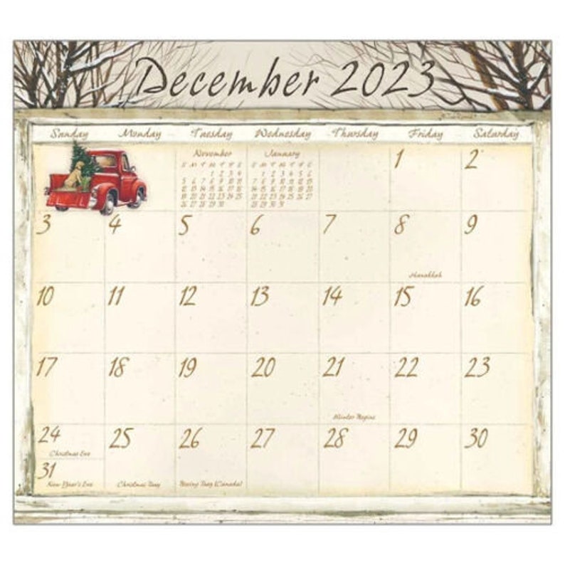 Legacy 2023 Life Itself Magnetic Calendar Pad - Etsy