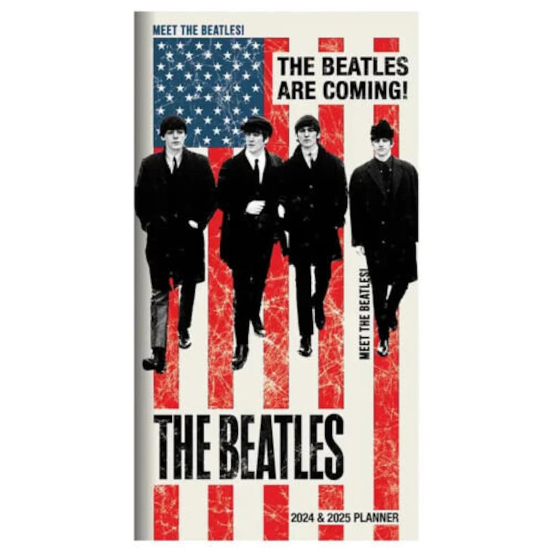 TF Publishing 20242025 the Beatles Small Monthly Pocket Etsy