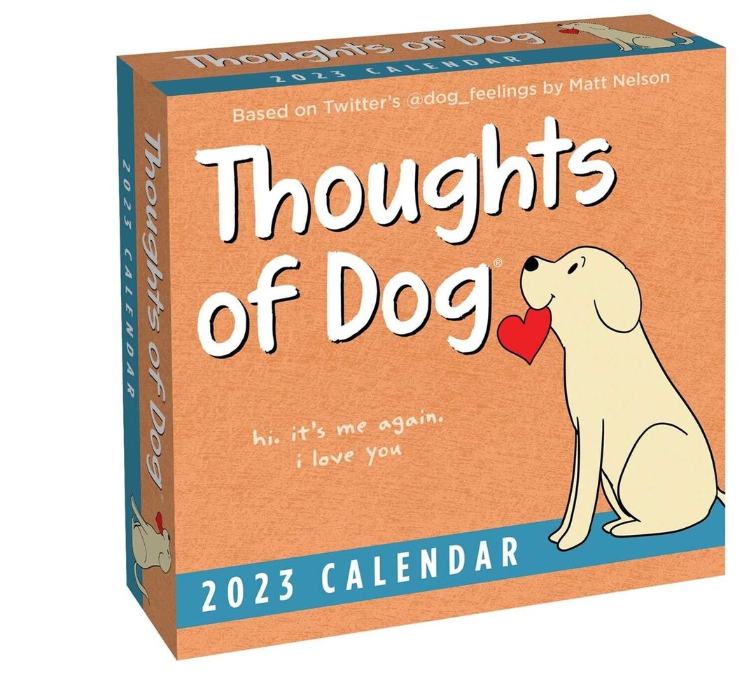Andrews Mcmeel Thoughts of Dog 2023 Day-to-day Calendar - Etsy andrews-mcmeel-thoughts-of-dog-2023-day-to-day-calendar-etsy