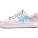 High Quality Bapesta Low Top Pink