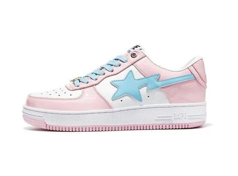 High Quality Bapesta Low Top Pink - Etsy