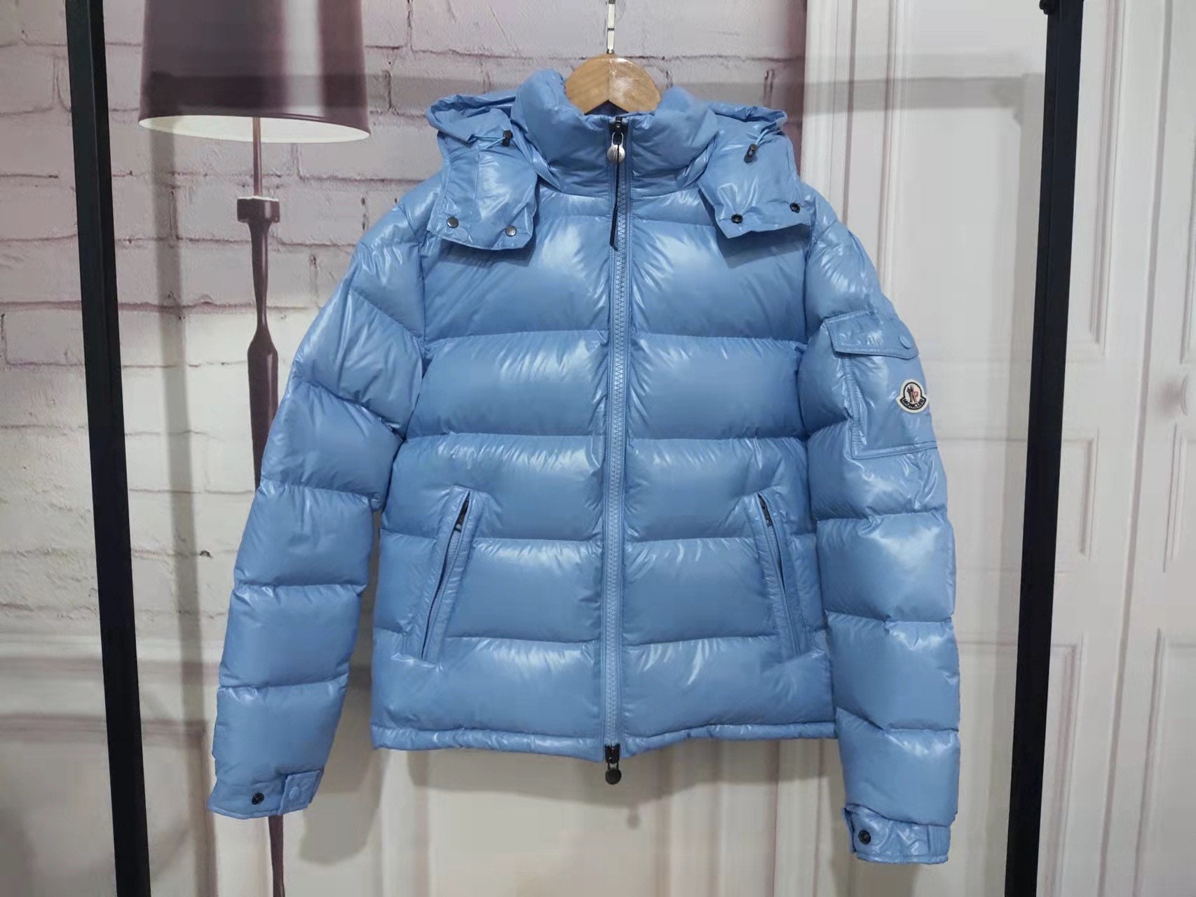 grey moncler maya
