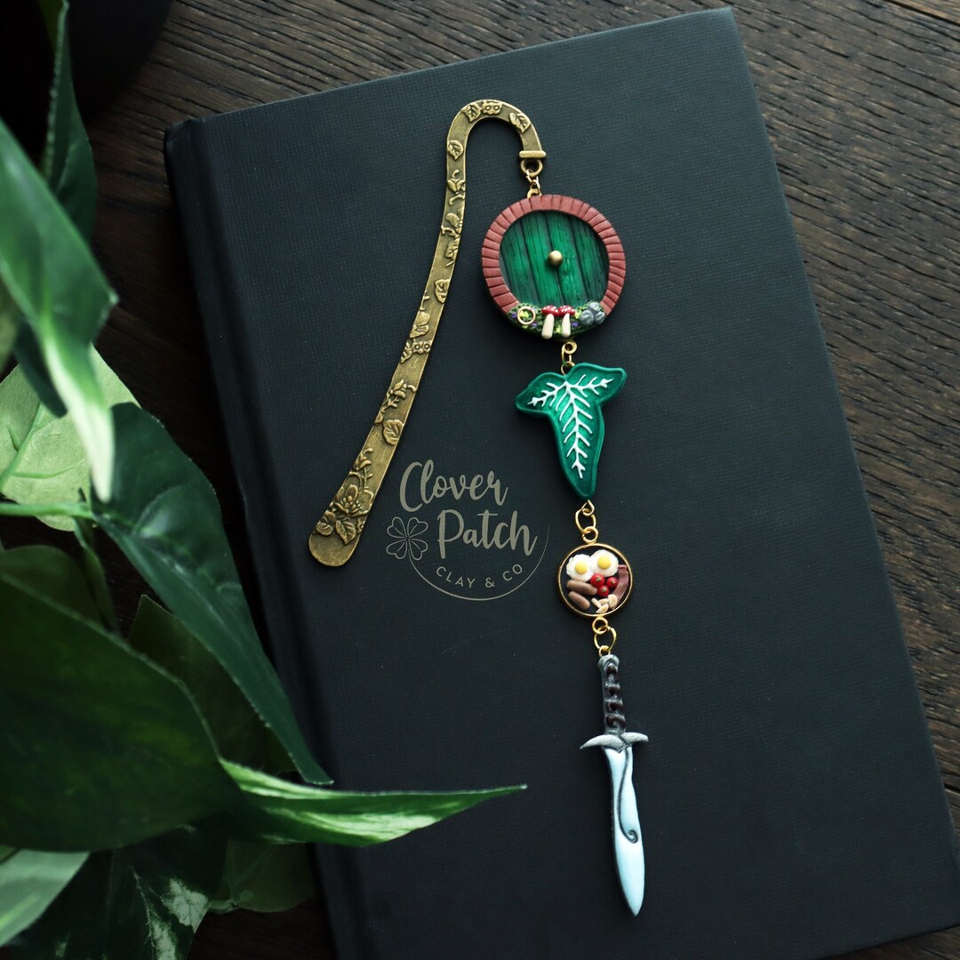 Round Door Reader Bookmark Fairy Doors Fantasy Bookshelf Etsy