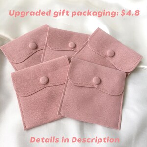 Pode incluir: Cinco sacos de veludo rosa com fecho de bot&atilde;o. Embalagem de presente melhorada: 4,80 &euro;. Detalhes na descri&ccedil;&atilde;o.