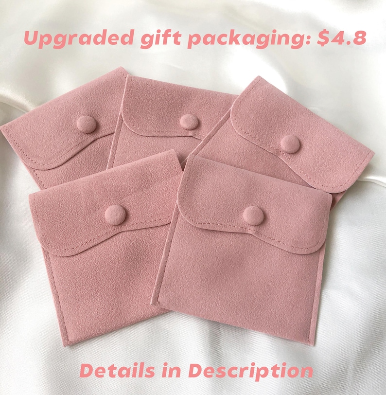 Pode incluir: Cinco sacos de veludo rosa com fecho de bot&atilde;o. Embalagem de presente melhorada: 4,80 &euro;. Detalhes na descri&ccedil;&atilde;o.