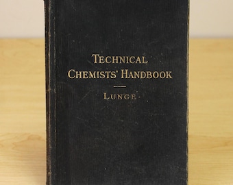 Technical Chemists' Handbook (1908)