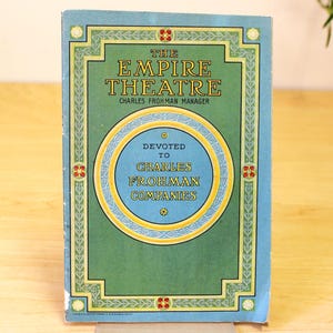 Strauss Magazine teaterprogram - "Tante" av C. Haddon Chambers (1913)