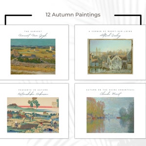 Charlotte Mason Fall Morning Time, Homeschool Autumn Morning Menu, Picture Art Study, Poetry, Bible Verses, Morning Basket Bundle, Copywork image 6