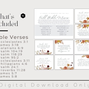 Charlotte Mason Fall Morning Time, Homeschool Autumn Morning Menu, Picture Art Study, Poetry, Bible Verses, Morning Basket Bundle, Copywork image 5