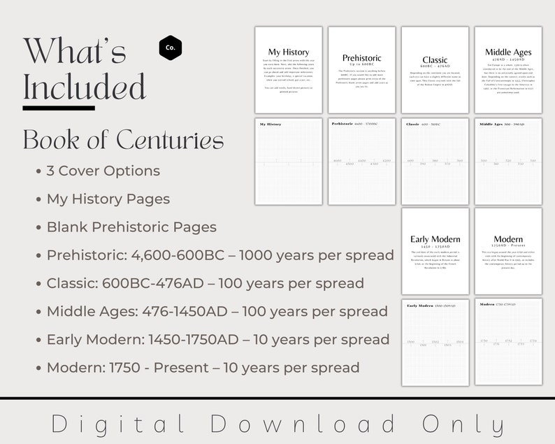 Charlotte Mason Book of Centuries, History Timeline, Homeschool History ...