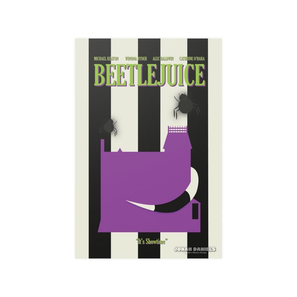 Beetlejuice Movie Poster