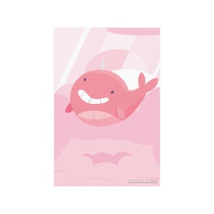 Steven Universe Tiny Floating Whale Poster