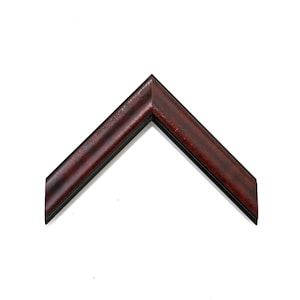 1-3/8&quot; Mahogany Cross Veneer - Custom-made picture frames